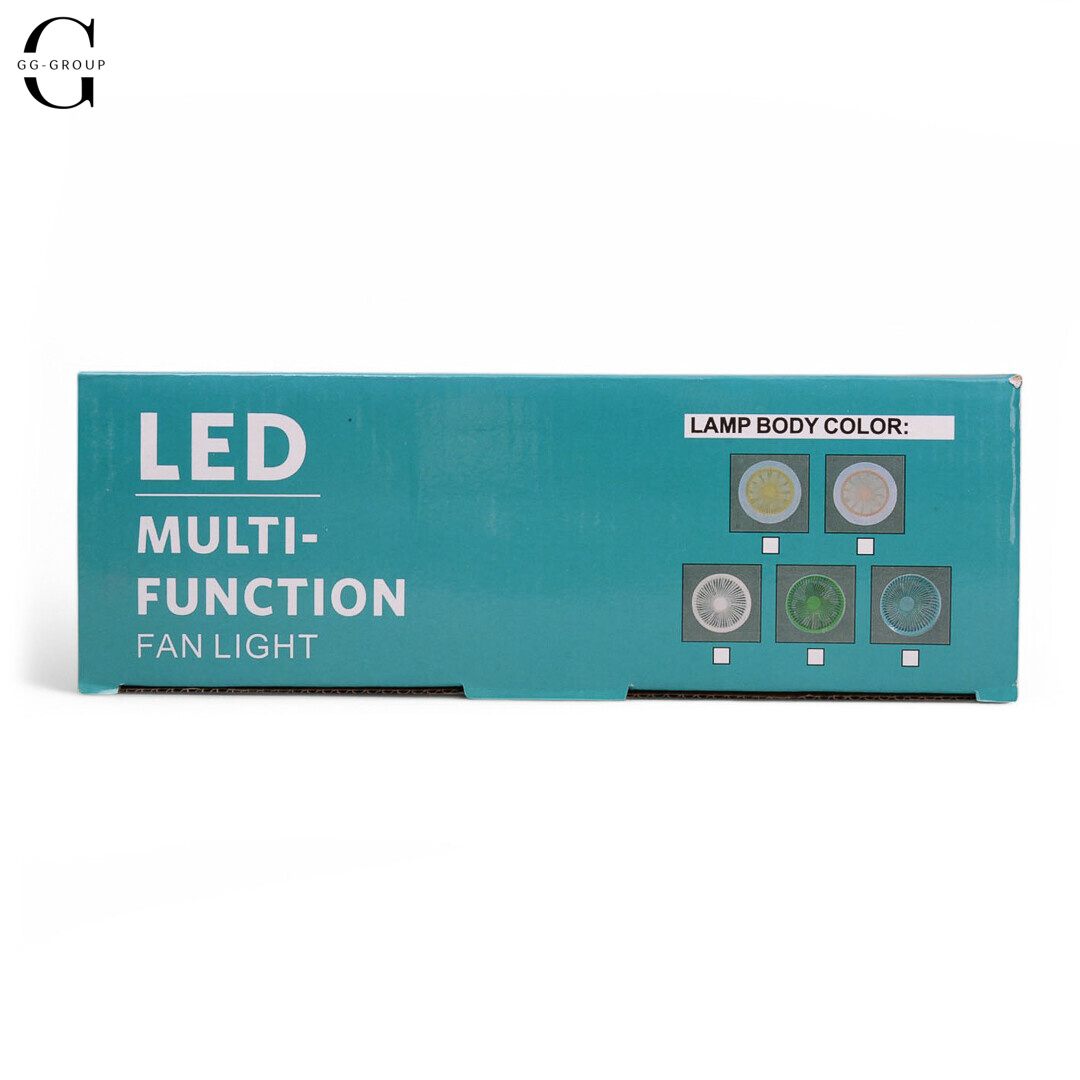Лампа - вентилятор у патрон LED Multi-Function Fan Light E27 